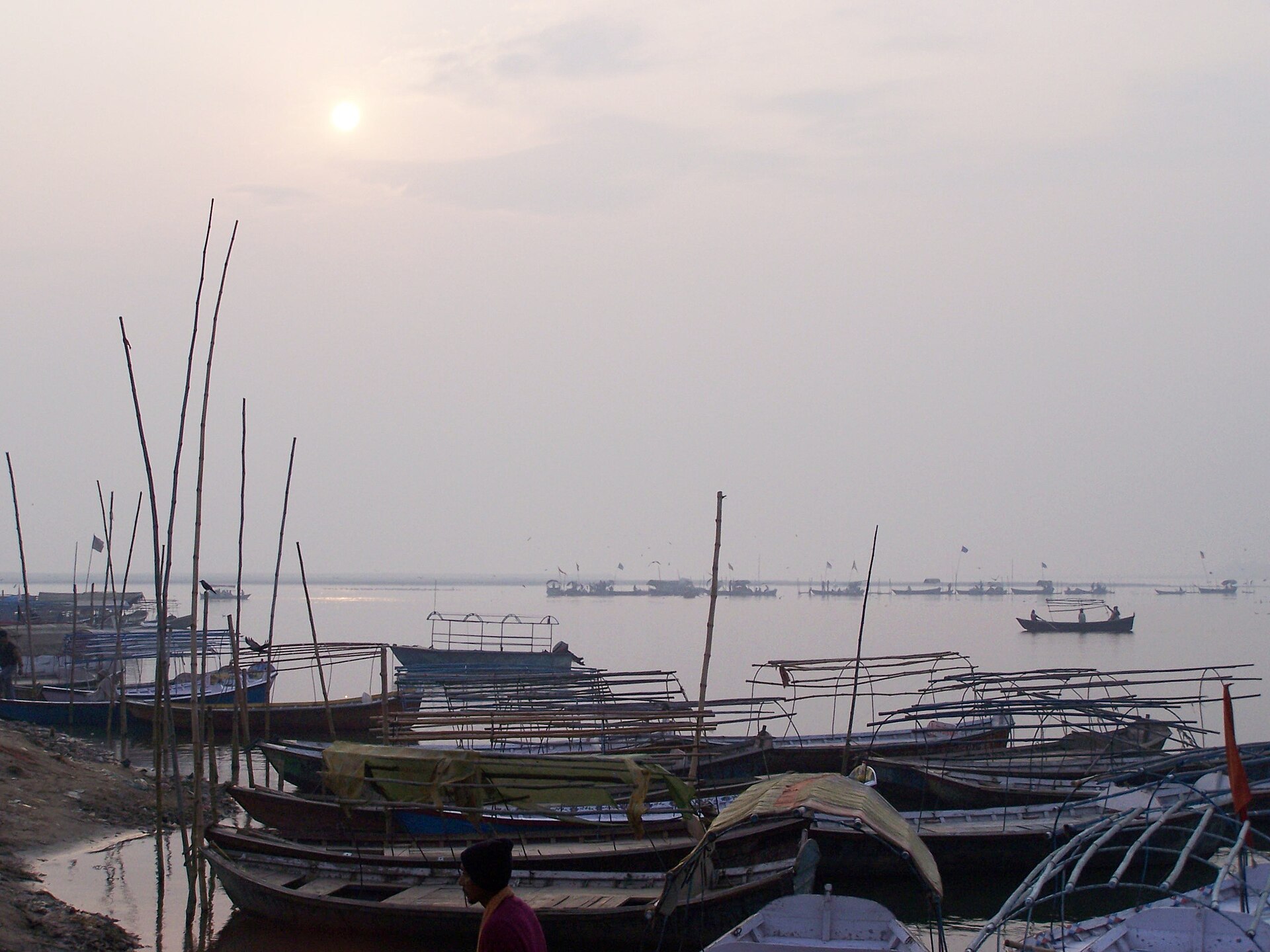 Triveni Sangam in Prayagraj