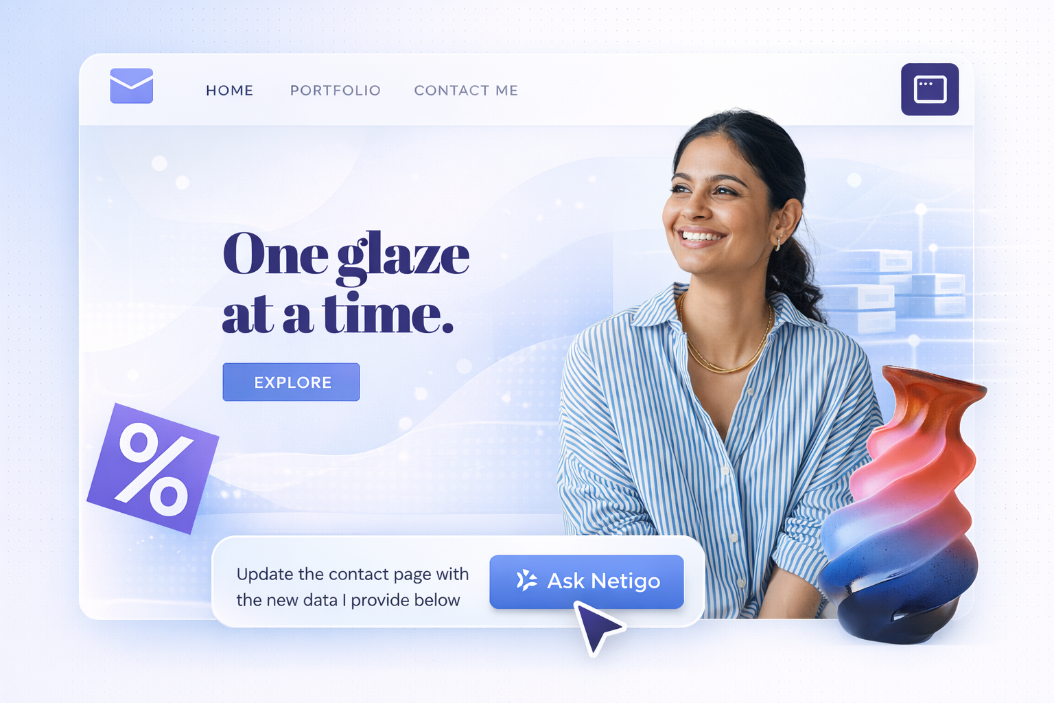 Email hosting visual