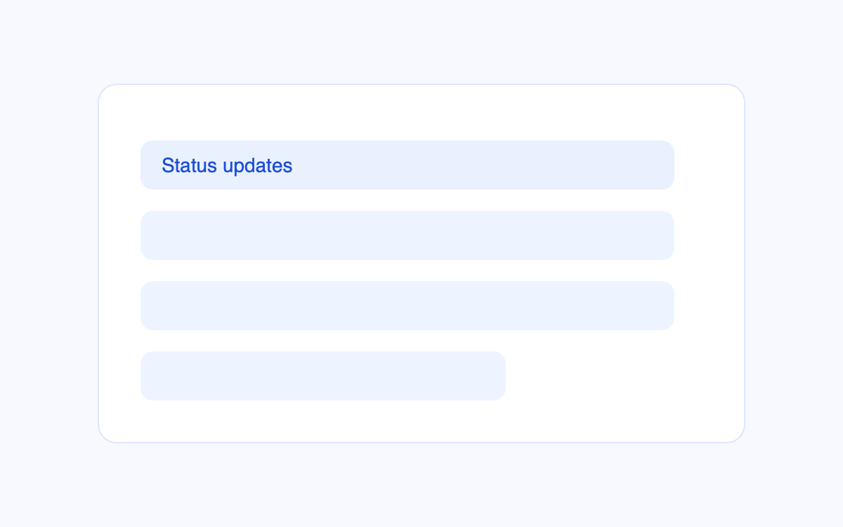 Netigo status and monitoring
